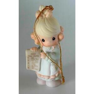 Precious Moments Christmas Ornament - Dear Santa Wish List